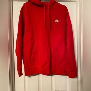 Nike Pullover Hoodie Red Men's Size Large